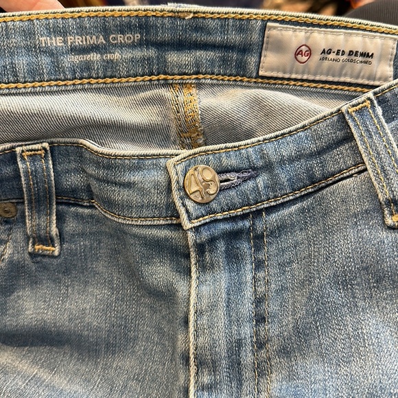AG PRIMA MID RISE‎ ANKLE CIGARETTE JEAN Size 32 - Picture 6 of 6